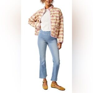 NWT Free People In My Feelings Cropped Jeans size M